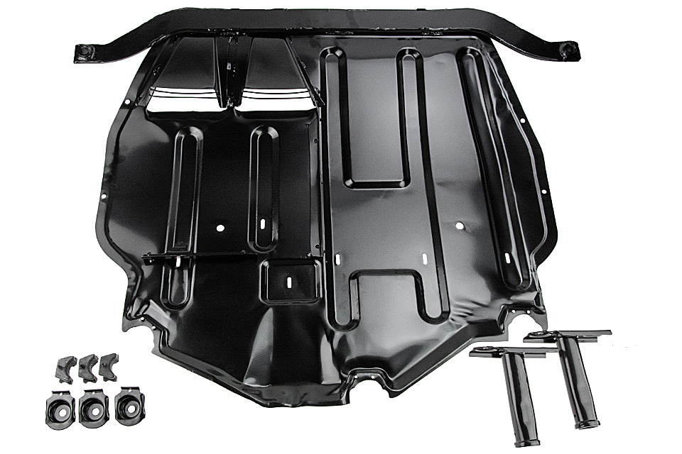 Нижняя защитная панель под двигателем vw golf iv 97-, 1j0018977a