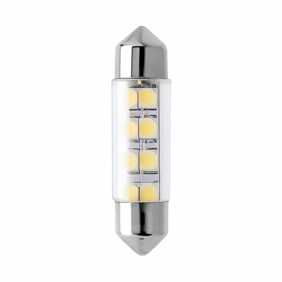 Лампа диодная BA9S 12V Renault Kangoo I 1997-2007, 12T8W5SMD2BL